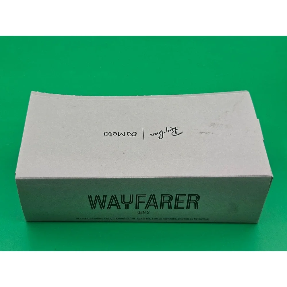 Ray-Ban Meta Wayfarer Gen 2 Smart Glasses Shiny Black RW4006 *EMPTY BOX ONLY*